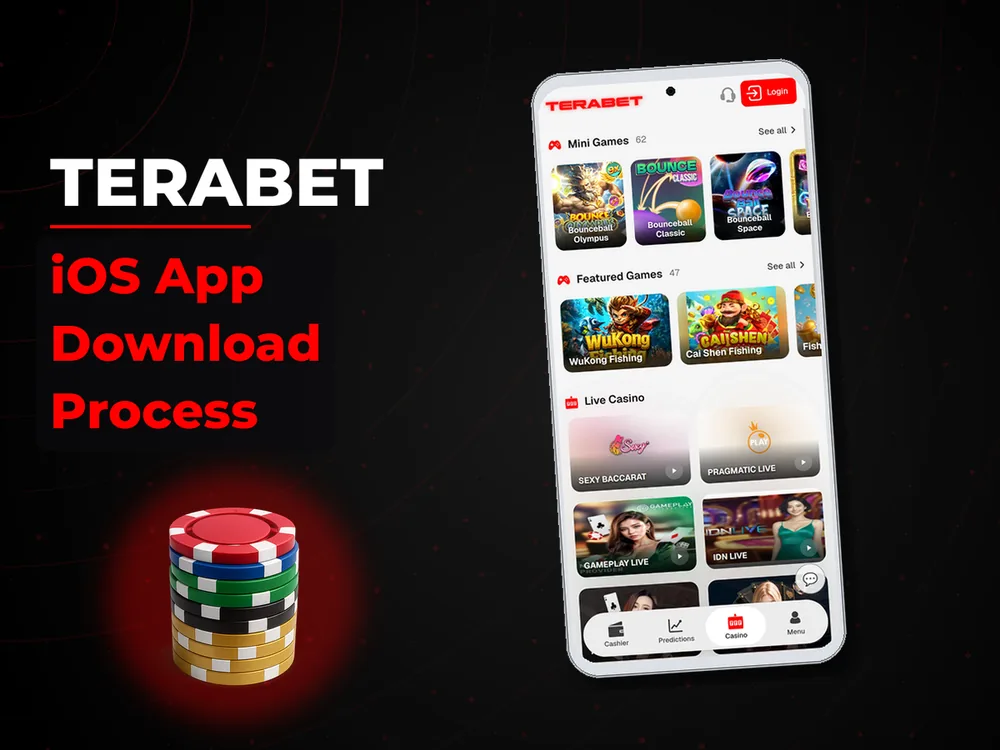 Terabet - iOS App Download Process